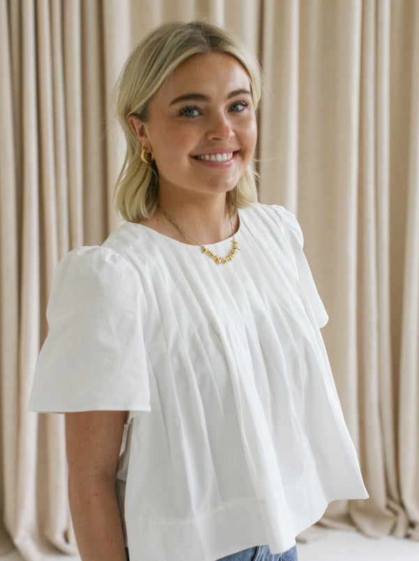 Cecilia Blouse - White