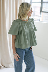 Cecilia Blouse - Sage