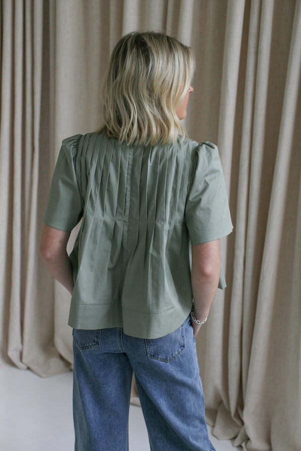 Cecilia Blouse - Sage