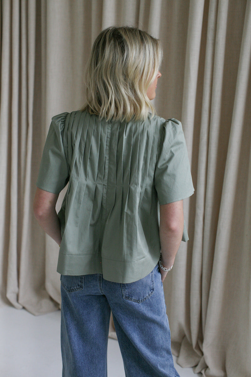 Cecilia Blouse - Sage