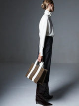 Rue De Verneuil Tote M Flannel Prince de Galles