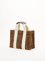 Rue De Verneuil Tote M Flannel Prince de Galles