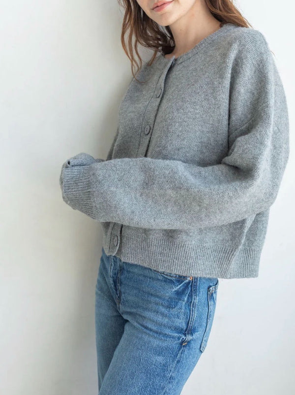 Simone Button Cardigan