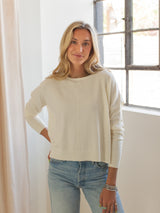 Andy Crew Neck - Cream