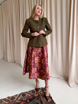 Norah Floral Midi Skirt