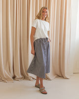 Picnic Gingham Skirt - Black