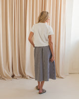 Picnic Gingham Skirt - Black