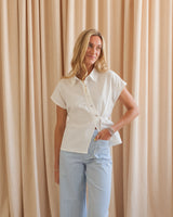 Corinne Button Up