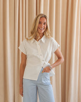Corinne Button Up