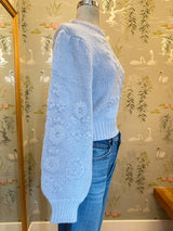 Camila Embroidered Floral Sweater