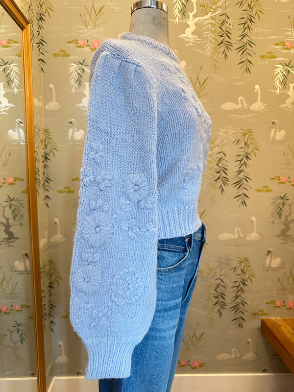 Camila Embroidered Floral Sweater