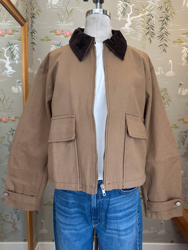 Cropped Barn Jacket