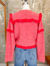 Hallie Ruffle Sweater