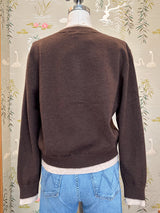 Autumn Contrast Cardigan