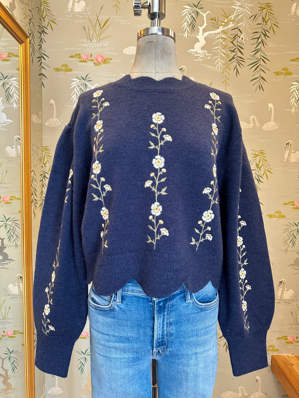 Heidi Embroidered Sweater