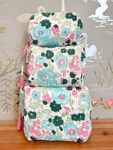 Maison de Frédéric Cosmetic Bag Set-Mint/Pink