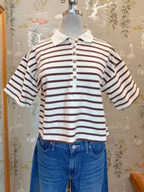 Mira Striped Polo