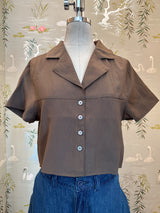 Kent Summer Blouse- Brown