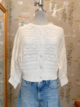 Maggie Knit Cardigan - Cream