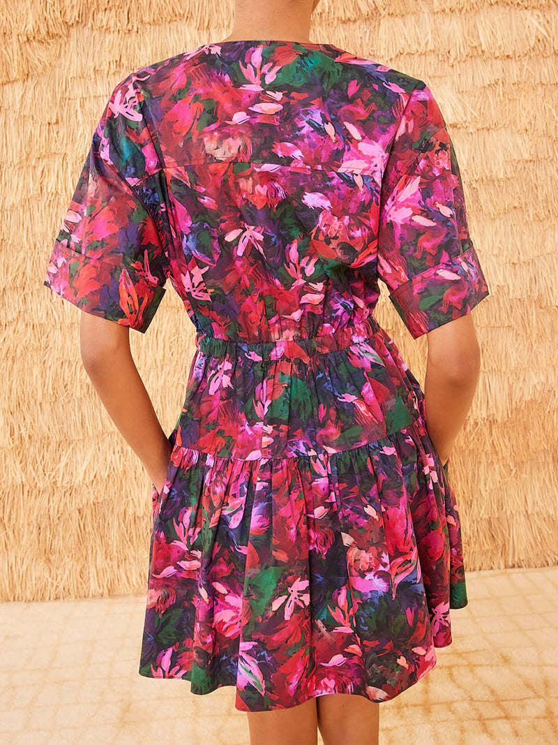 Ulla Johnson Nadira Dress in Hibiscus