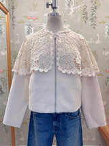 Crochet Bomber Jacket