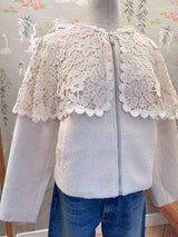 Crochet Bomber Jacket