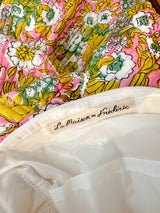 Maison de Frédéric Cosmetic Bag Set- Chartreuse/Pink