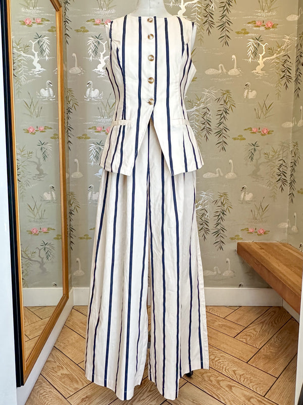 Isabel Striped Vest