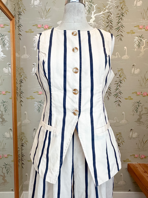 Isabel Striped Vest