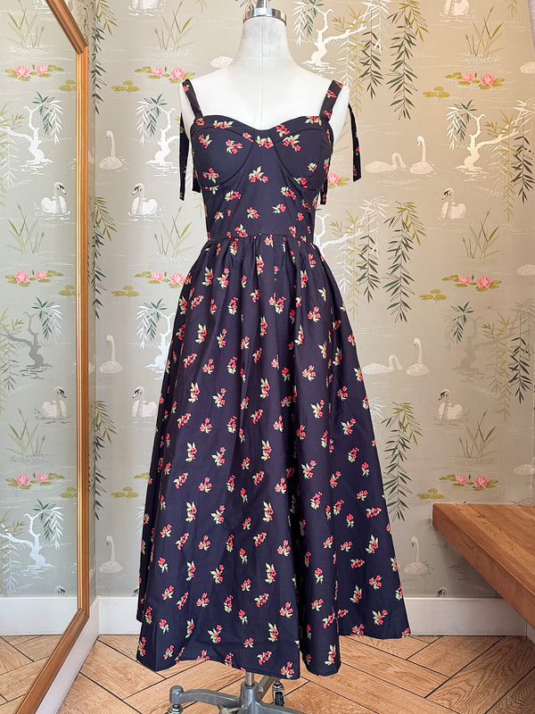 Adeline Bustier Midi Dress