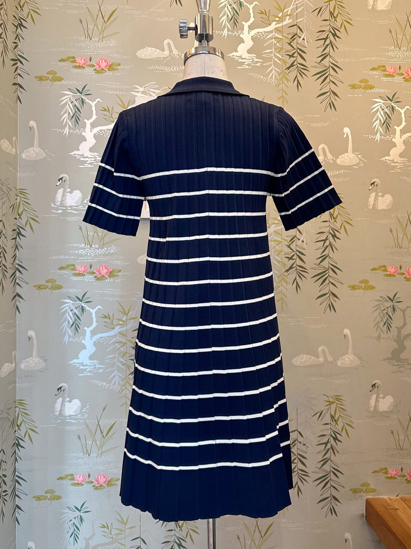 Ace Knit Dress- Navy