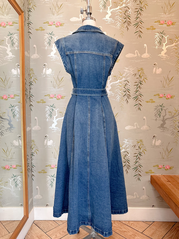 Frances Denim Midi Dress