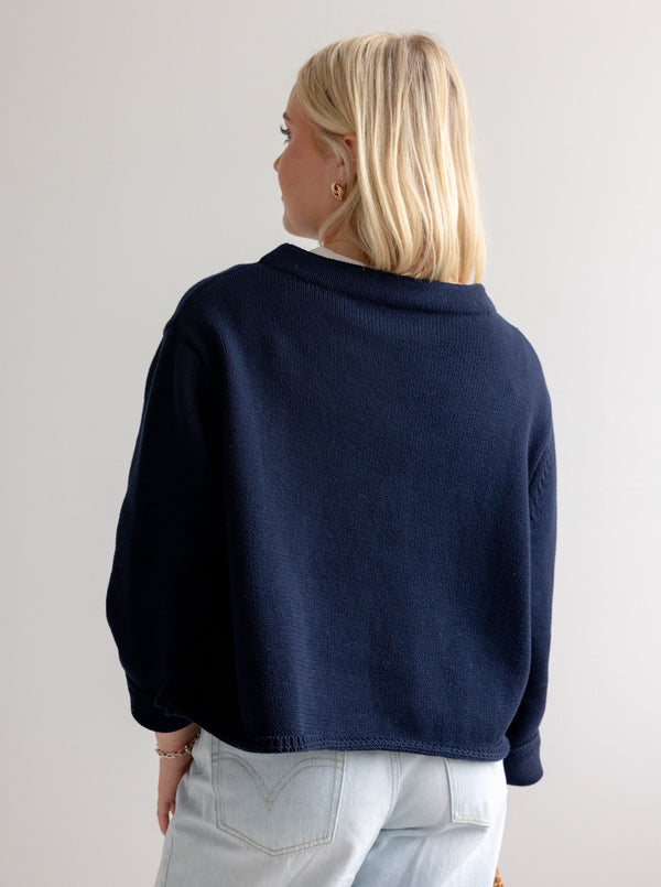 Navy Kensington Knit