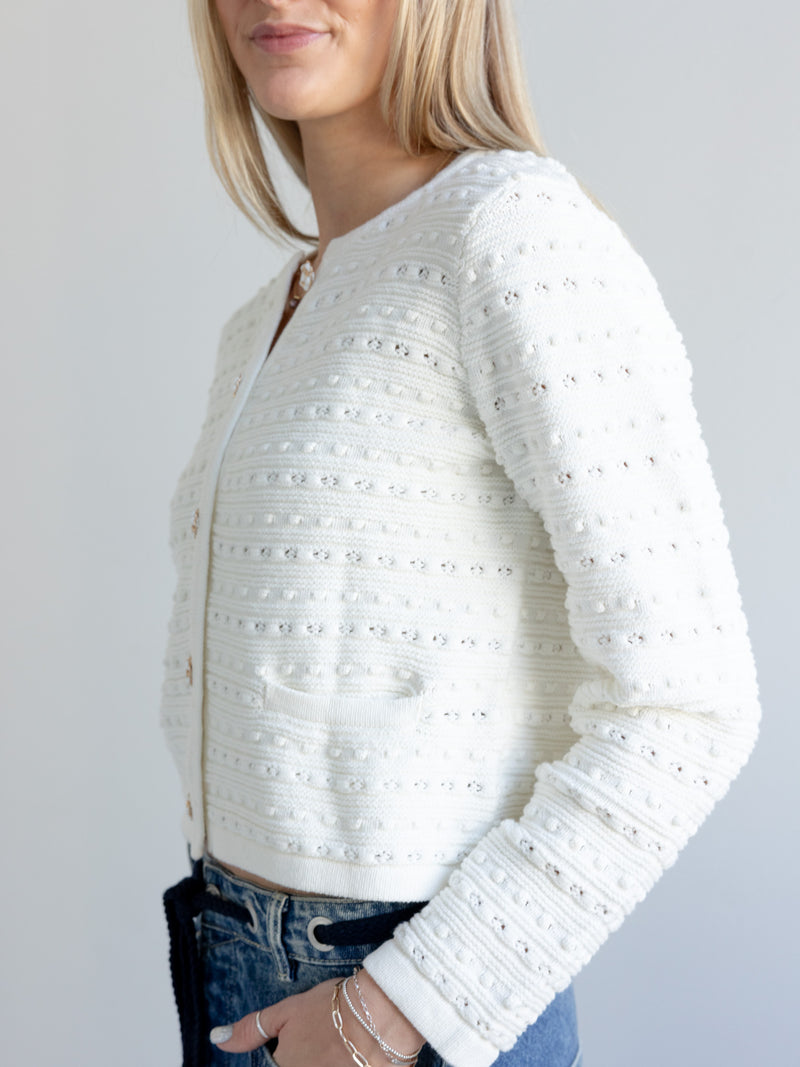 Baldwin Knit Blazer Ivory