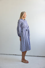 Ischia Navy Stripe Dress