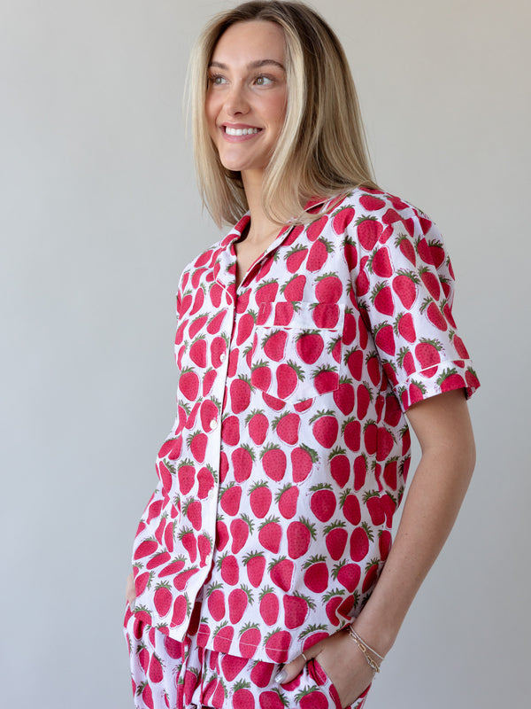 Maison de Frédéric Strawberry Fields Pajamas