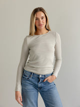 Brandy Long Sleeve - Bone