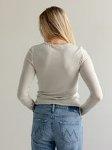 Brandy Long Sleeve - Bone