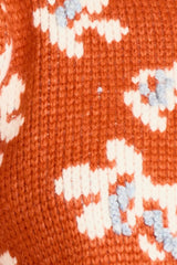 Mirth Valmorel Knit Cardigan in Burnt Iris