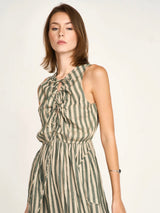 Mirth Cerritos Dress in Safari Stripe