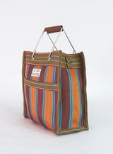 Le Sac Palma Mini Metal Handle Tote - Sunrise