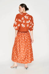 Mirth Verona Skirt in Burnt Iris