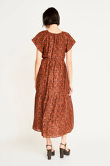 Mirth Vienna Dress in Amber Cattail