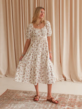 Maddie Floral Midi Dress