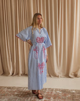 Caroline Embroidered Maxi Dress