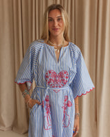Caroline Embroidered Maxi Dress