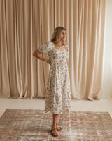 Maddie Floral Midi Dress