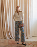 Floral Barrel Jeans