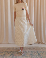 Olivia Lace Midi Skirt