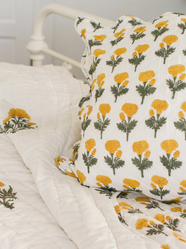 Maison de Frédéric Quilt- Sunflower